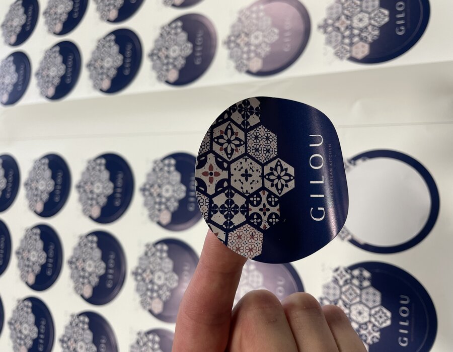 Gilou Mediterranean Kitchen stickers