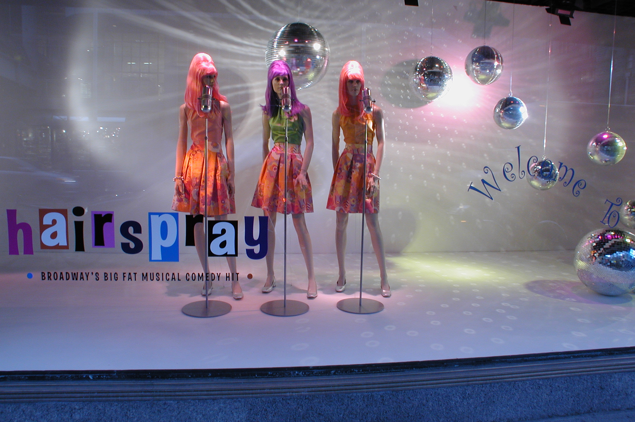 The Bay – Hairspray window